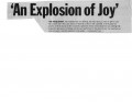 An Explosion Of Joy